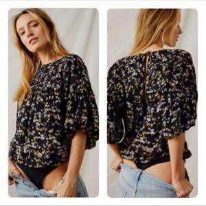 Free People DESSA BODYSUIT SIZE SMALL NWT